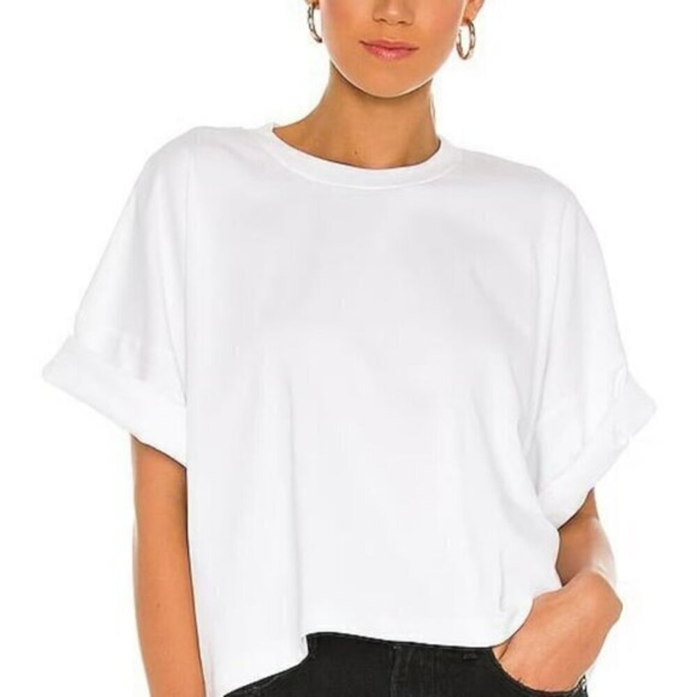 H:ours Cyndie Tee Shirt in White